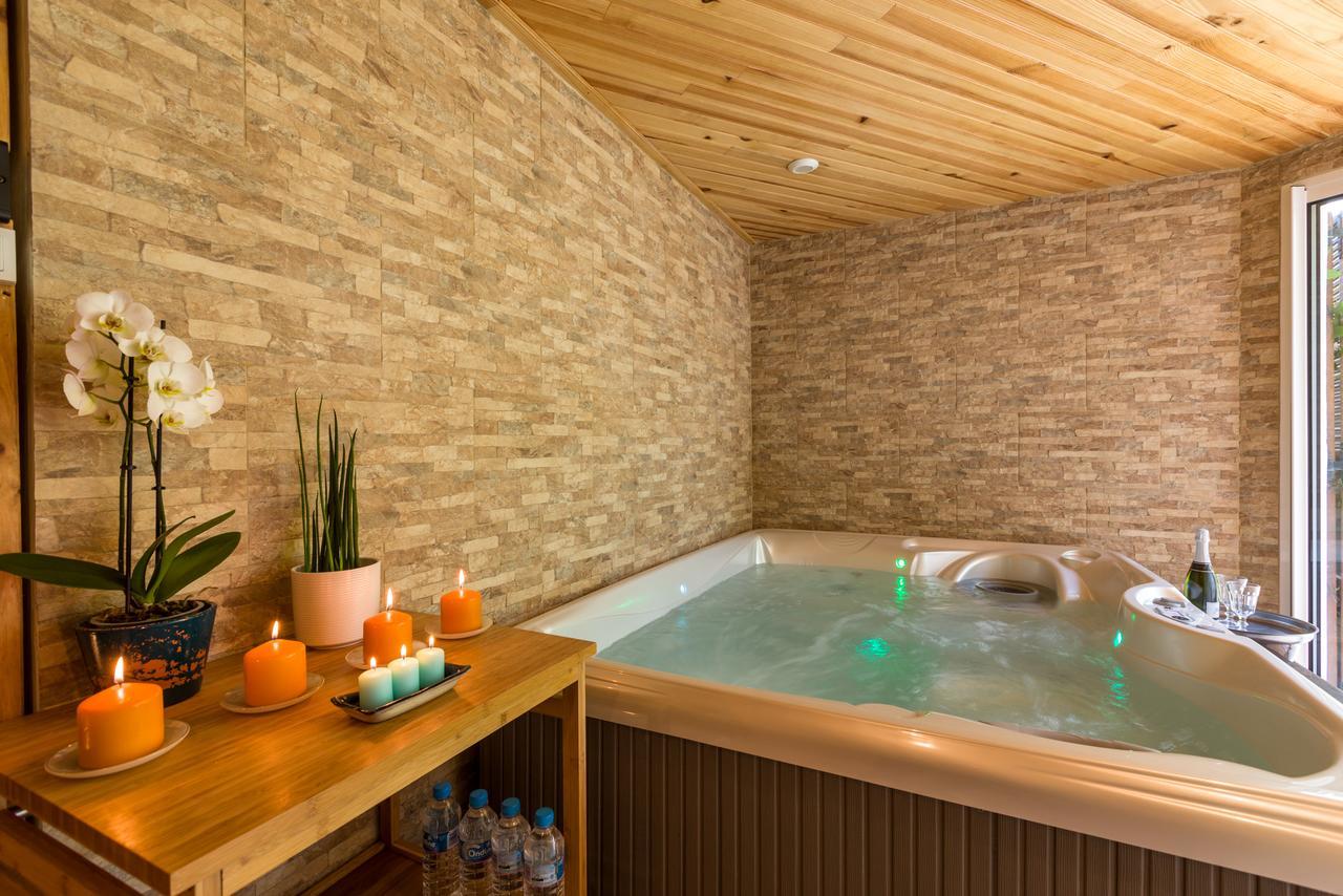 Sauna - Jacuzzi - 100% Prive - L'Estantada Linxe 外观 照片