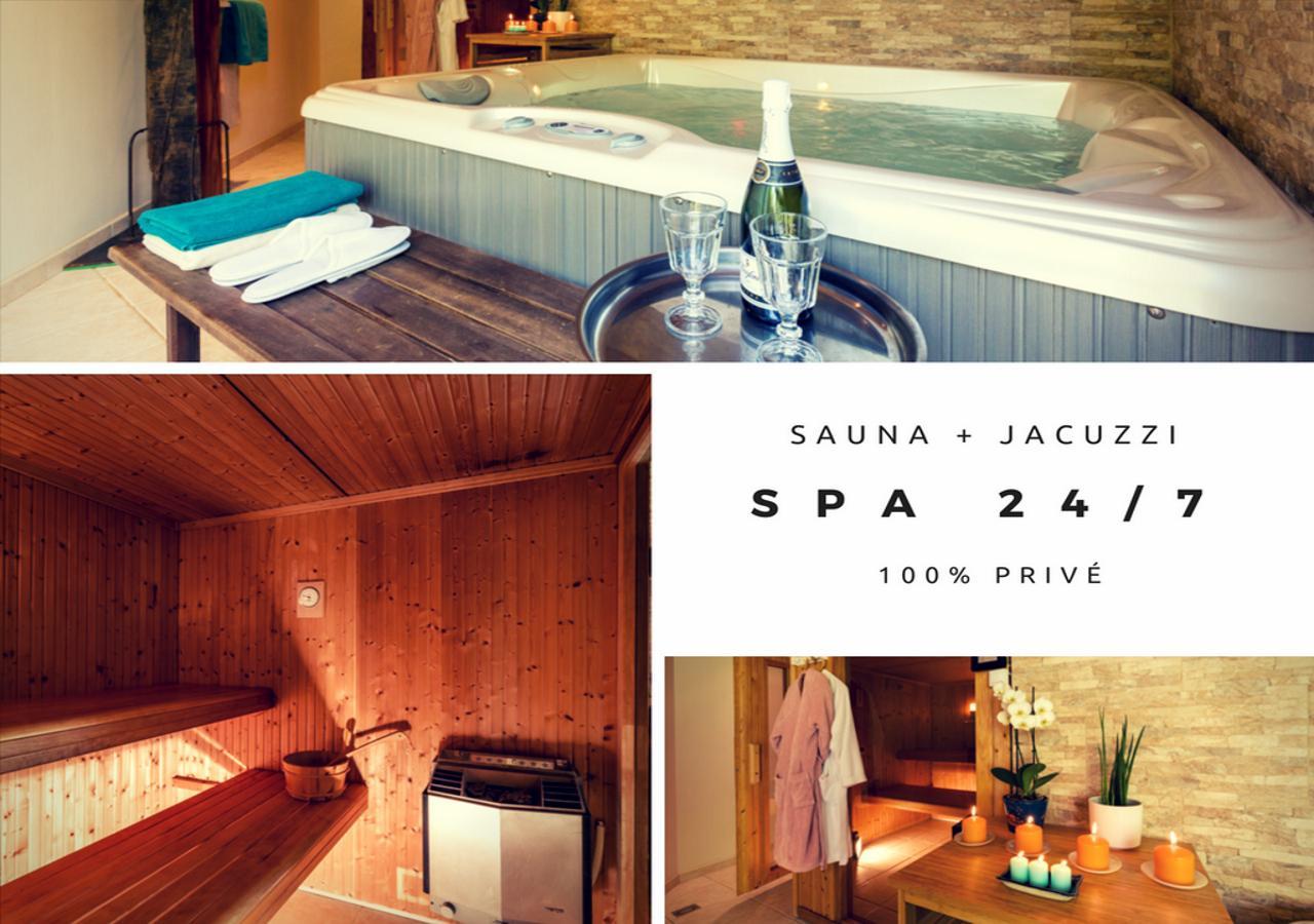 Sauna - Jacuzzi - 100% Prive - L'Estantada Linxe 外观 照片